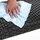 CASARIA Gartenbank 122 x 58 x 87 cm Schwarz