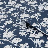 Laura Ashley Vliestapete Rye Midnight Seaspray Blue Blau FSC®