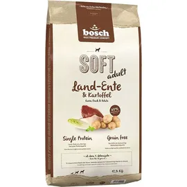 Bosch Tiernahrung HPC Soft Adult Land-Ente & Kartoffel 12,5 kg