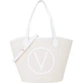 Valentino Covent Shopper Naturale/Bianco