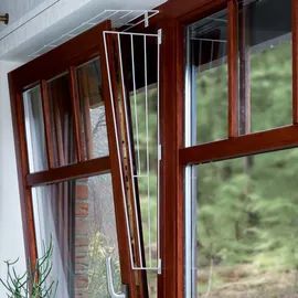 Trixie Schutzgitter für Kippfenster 1 Stück Silber