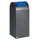 Proregal Wertstoffsammler 60 l Grau-Blau