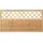 Tetzner & Jentzsch Sichtschutzzaun Maxi-Massiv Ranki 180 x 90 cm Grün Holz
