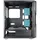 TooQ Gehäuse, Nightcity Nightcity Semitorre Gaming ARGB Midi Tower Schwarz, Silber