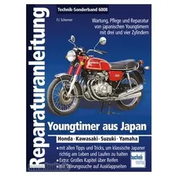 Bucheli Reparaturanleitung Youngtimer aus Japan Sonderband 176 S.
