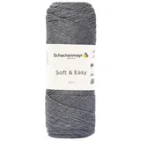 Schachenmayr Soft & Easy 100G Mittelgrau meliert Handstrickgarne