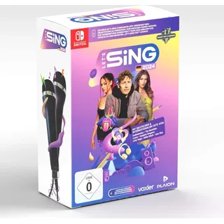 Ravenscourt Let's Sing 2024 + 2 Mikrofone Nintendo Switch-Spiel