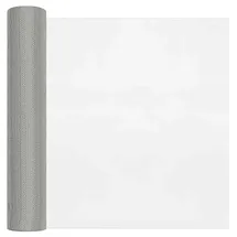 vidaXL Maschendrahtzaun 40 x 1000 cm Silber/Edelstahl
