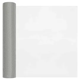 vidaXL Maschendrahtzaun 40 x 1000 cm Silber/Edelstahl