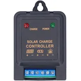 Solar-Laderegler, einfache Installation, 3-stufige Einstellung, PWM Einstellung, Solarmodul-Regler, LED-Anzeige, sicherer Schutz, langlebig für 6 V 12 V