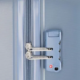 Travelite Vaka 4-Rollen 65 cm / 59 l blaugrau