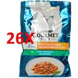 26 X Gourmet Perlen Filet Kaninchen Gr.85