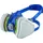 GVS Mehrweg-Halbmaske Elipse ABEK1-P3 RD,Gr.M/L