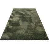 Esprit Hochflor-Teppich »YOGI«, rechteckig, flauschiger Flor, nachhaltig, gewebt, Wohnzimmer, Schlafzimmer, uni 59192349-0 grün 50 mm,