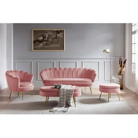 SalesFever Clam oval rose/gold