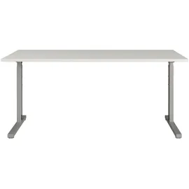 Germania Schreibtisch GW-Profi 2.0 160 cm lichtgrau/silber