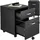 Tectake Vagur Rollcontainer 40 x 44 x 54,5 cm schwarz