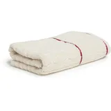 Möve Handtuch Cosy Knits nature/berry
