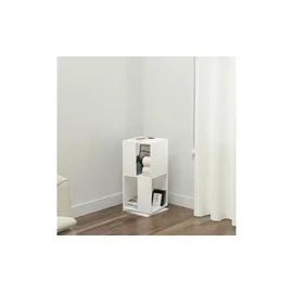 VCM Aktenregal Stifta L 34 x 34 x 74 cm Weiß