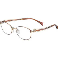 Brille Line Art CHARMANT XL2144 Braun Gr. 51-17