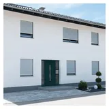 vidaXL Haustür Anthrazit 98x208 cm PVC
