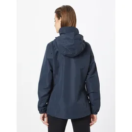 Jack Wolfskin Stormy Point Regenjacke Damen Dunkelblau M
