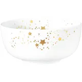 SELTMANN WEIDEN Liberty Golden Stars Müslischale 15 cm Weiß