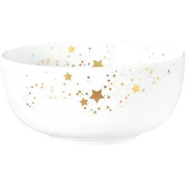 SELTMANN WEIDEN Liberty Golden Stars Müslischale 15 cm Weiß