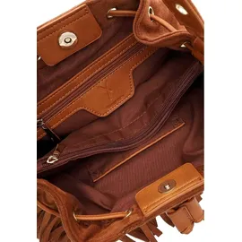 SURI FREY Schultertasche Umhängetasche SFY Becky Beutel Cognac braun - Braun