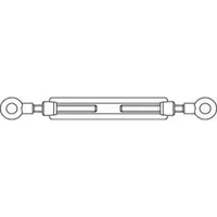 Industrial Quality Supplies DIN 148 Spannschlösser Stahl SP RR