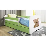 raumhirsch furniture Kinderbett Raumhirsch 80 x 180 cm Holzwerkstoff grün
