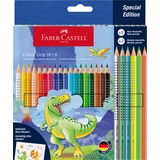 Faber-Castell Colour Grip Dino 18+6