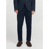JACK & JONES Anzughose »JPRJAXON Businesshose mit mittlerer Bundhöhe« unifarben, modisch, slim fit, Materialmix