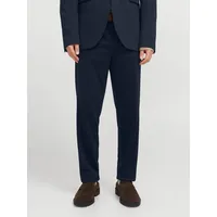 JACK & JONES Anzughose »JPRJAXON Businesshose mit mittlerer Bundhöhe« unifarben, modisch, slim fit, Materialmix