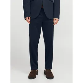 JACK & JONES Anzughose »JPRJAXON Businesshose mit mittlerer Bundhöhe« unifarben, modisch, slim fit, Materialmix