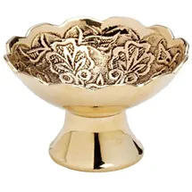 Nklaus Weihrauchschale Aufbewahrschälchen Weihrauch Bowl Messing Durchmesser 6cm