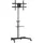 AISENS FT86TRE-197 Soporte de Suelo Con Rueda Bandeja DVD para Monitor/TV Hasta 50Kg 37"-86"