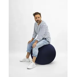 Sitting Ball Felt Dunkelblau 65 cm
