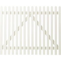 Plus Vorgartentor Retro 150 x 120 cm weiß
