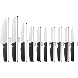 KARACA Bundle 10-teiliges Messerset,