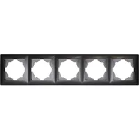 Günsan Visage 5-fach Rahmen für 5 Steckdosen Schalter Dimmer