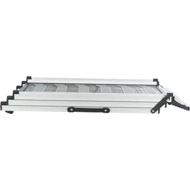 Trixie Teleskop-Hunderampe Aluminium 175 cm Schwarz/Grau