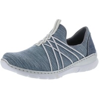 Rieker Damen L2227 Slip On Sneaker, Blau Adria Jeans L32k1 12, 36