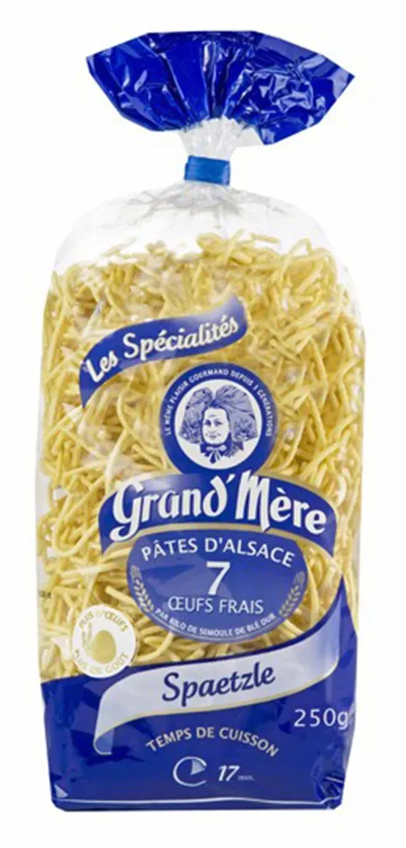 Grand' Mère Eiernudeln aus dem Elsaß Spaetzle Spätzle 250 Gramm