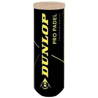 Dunlop Padelschläger Pro Padel 3 Pack Dose - Padelball gelb