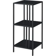 [en.casa] Kumlinge Standregal 80 x 35 x 35 cm Schwarz