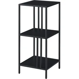 [en.casa] Kumlinge Standregal 80 x 35 x 35 cm Schwarz