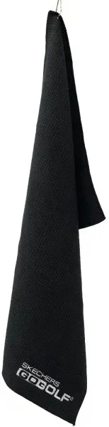 Skechers Golf Microfaser Towel Handtuch schwarz