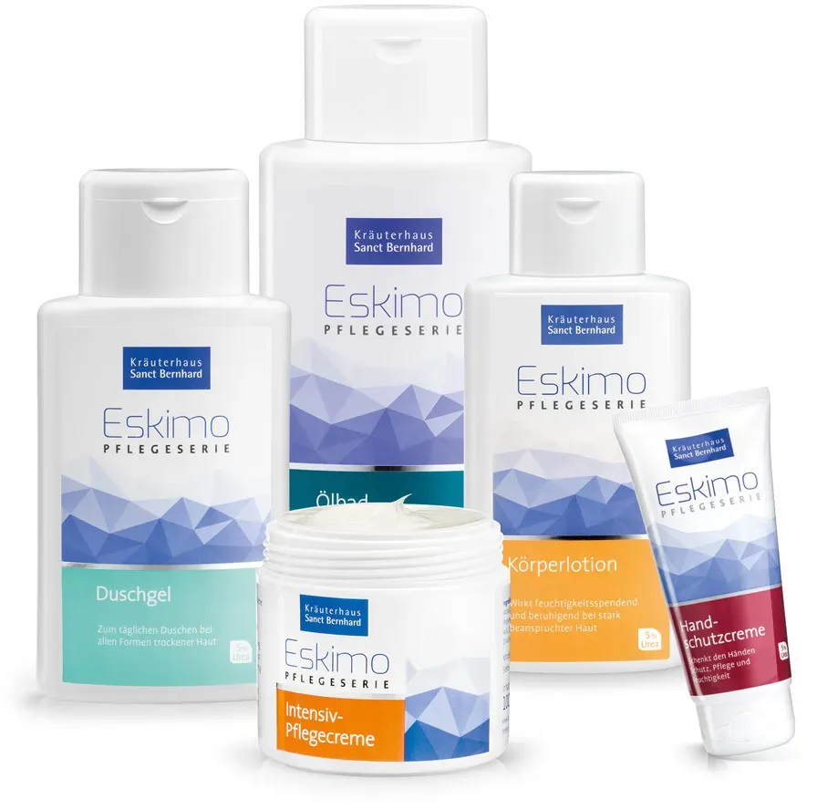 Eskimo-Pflegeset 5er-Set - 5 Stück