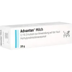 ADVANTAN Milch 0,1% Emulsion z.Anwend.a.d.Haut 20 g